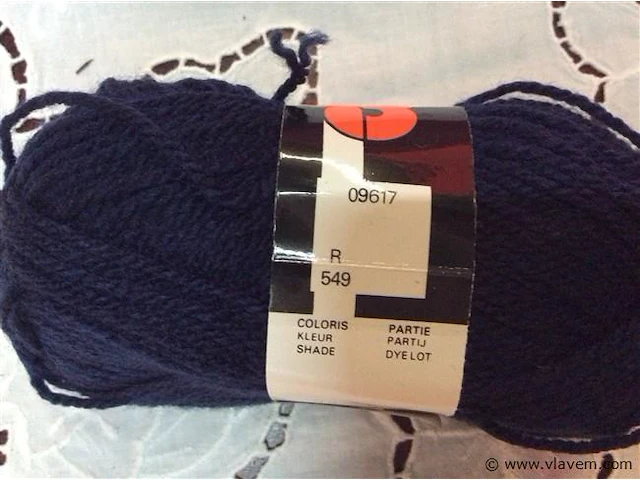 Breiwol blauw - afbeelding 2 van  2