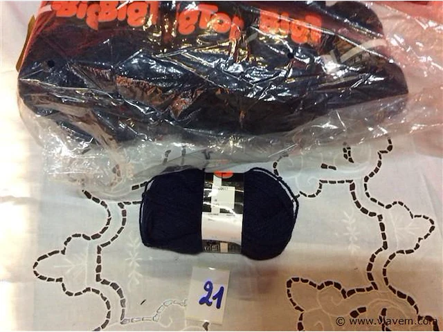 Breiwol blauw - afbeelding 1 van  2