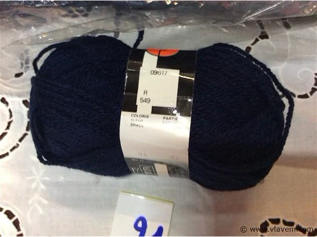 Breiwol blauw - afbeelding 2 van  2