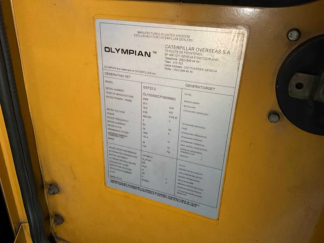 Bremat 2006 vloerenpomp + 20kva stroomgenerator in aanhangwagen - afbeelding 20 van  34