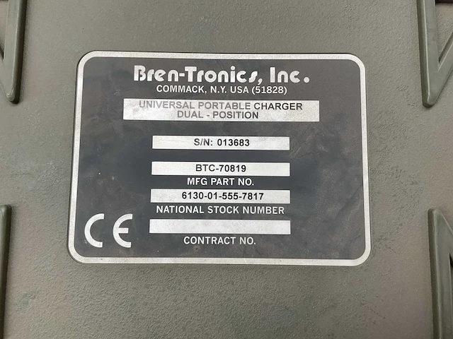 Bren-tronics inc. btc-70819 universal portable charger dual position - afbeelding 5 van  8