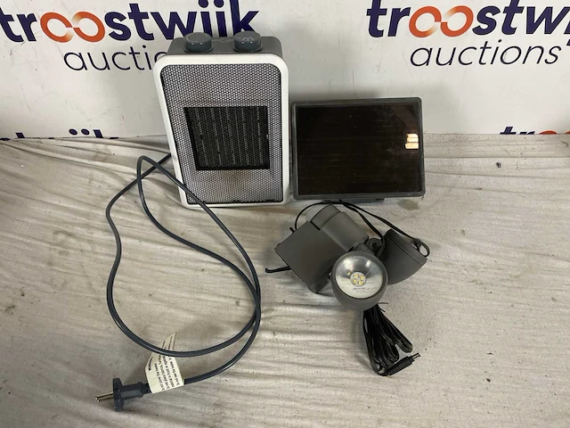 Brennenstuhl solar led-spot met bewegingssensor antraciet - afbeelding 1 van  2