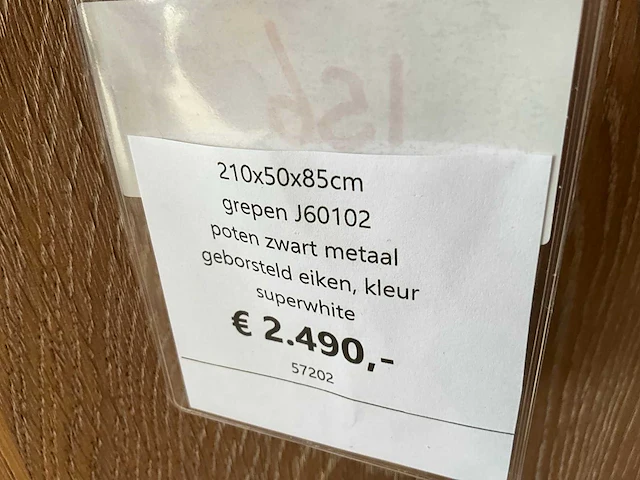 Brescia eiken dressoir - afbeelding 5 van  5
