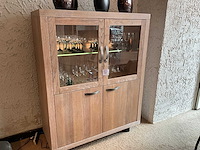 Brescia eiken vitrinekast - afbeelding 4 van  5