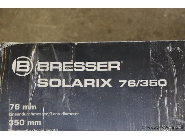 Bresser solarix 76/350 telescoop met zonnefilter - afbeelding 2 van  6