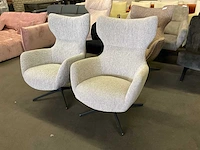 Bresso draaibare fauteuil (2x) - afbeelding 1 van  9