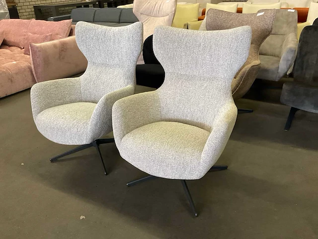 Bresso draaibare fauteuil (2x) - afbeelding 2 van  9