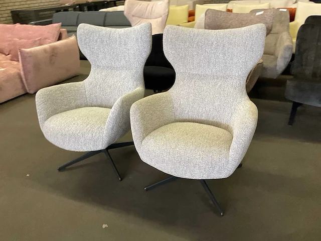 Bresso draaibare fauteuil (2x) - afbeelding 3 van  9