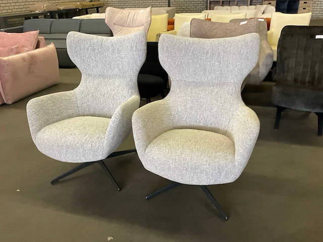Bresso draaibare fauteuil (2x) - afbeelding 4 van  9