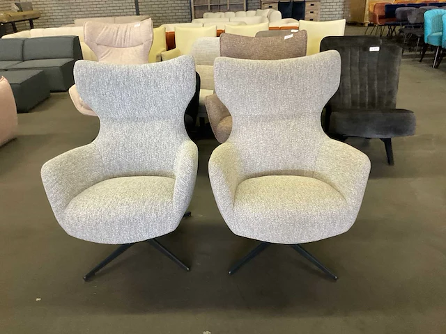Bresso draaibare fauteuil (2x) - afbeelding 6 van  9