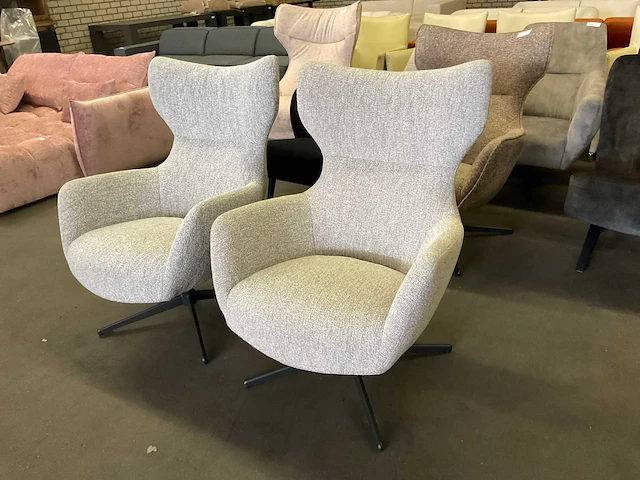 Bresso draaibare fauteuil (2x) - afbeelding 7 van  9