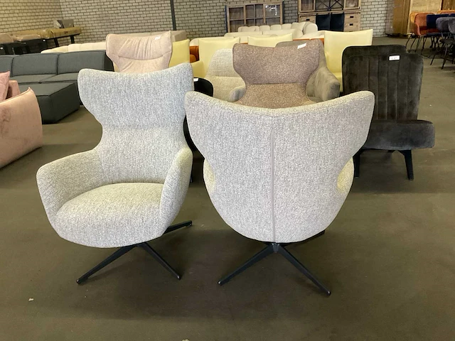 Bresso draaibare fauteuil (2x) - afbeelding 9 van  9