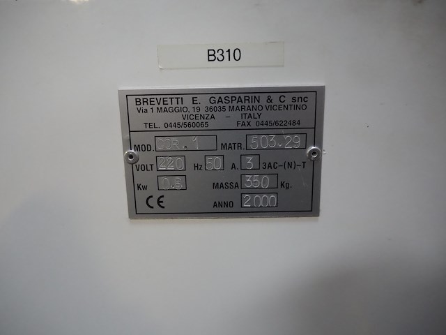 Brevetti e. gasparin & c snc - afbeelding 9 van  17