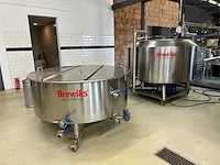Brewiks - bb 50 / 500 liter - complete brouwerij set - 2017