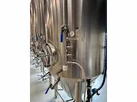 Brewiks - cct 125 - geconditioneerde cilindrische conische rvs tank - 2017 - afbeelding 4 van  6