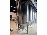 Brewiks - cct 125 - geconditioneerde cilindrische conische rvs tank - 2017 - afbeelding 5 van  6