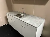 Bribus keuken - 170cm v.v. postform werkblad v.v. spoelbak, kleur w300 wit (nieuw in doos) - afbeelding 9 van  11
