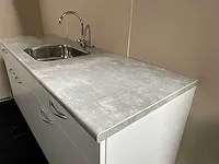 Bribus keuken - 170cm v.v. postform werkblad v.v. spoelbak, kleur w300 wit (nieuw in doos) - afbeelding 4 van  11