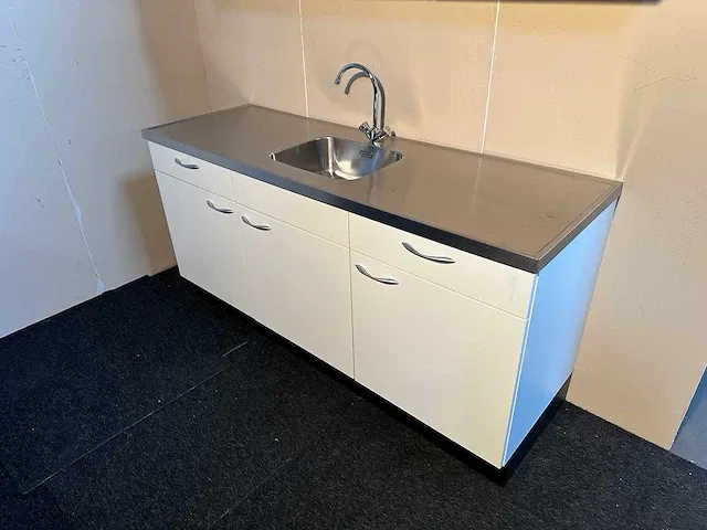 Bribus keuken - 180cm, kleur w300 wit (nieuw in doos) - afbeelding 5 van  11