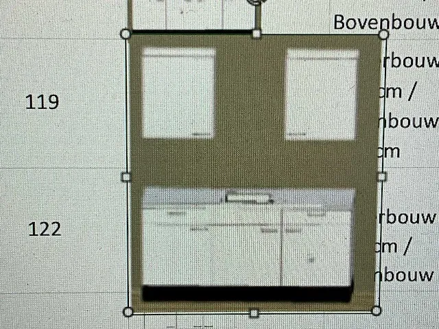Bribus keuken - 180cm v.v. rvs werkblad v.v. spoelbak, kleur w300 wit (nieuw in doos) - afbeelding 3 van  11