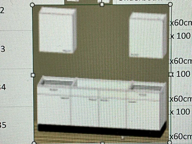 Bribus keuken - 220cm, kleur w300 wit (nieuw in doos) - afbeelding 3 van  11