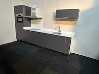 Bribus keuken - 304 cm v.v. bosch inbouwapparatuur, composiet werkblad, kleur u1233 grafiet (nieuw in doos) - afbeelding 14 van  27