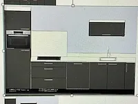 Bribus keuken - 329cm v.v. bosch inbouwapparatuur, composiet werkblad, kleur u1233 grafiet (nieuw in doos) - afbeelding 20 van  27