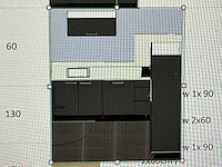 Bribus keuken - hoekopstelling v.v. bosch inbouwapparatuur, composiet werkblad, kleur u1233 grafiet (nieuw in doos) - afbeelding 27 van  27