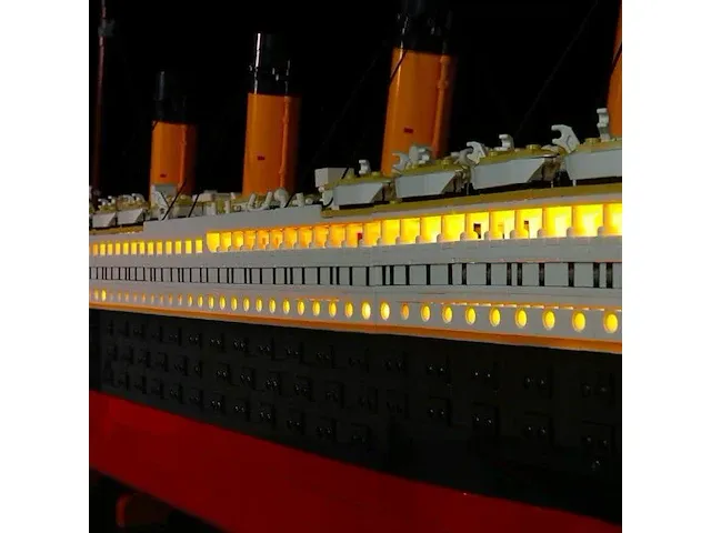 Brickbling ledverlichting voor lego 10294 titanic - afbeelding 2 van  4