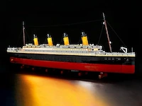 Brickbling ledverlichting voor lego 10294 titanic - afbeelding 3 van  4