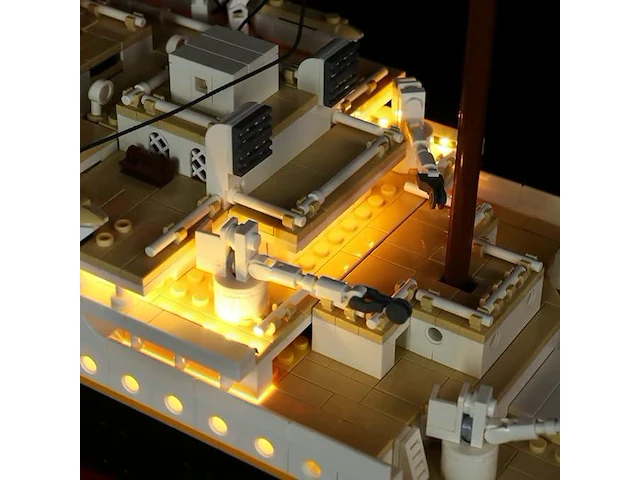 Brickbling ledverlichting voor lego 10294 titanic - afbeelding 4 van  4