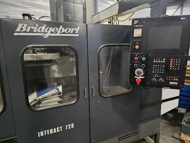 Bridgeport - 1989 - interact 720 - cnc freesmachine - afbeelding 2 van  6