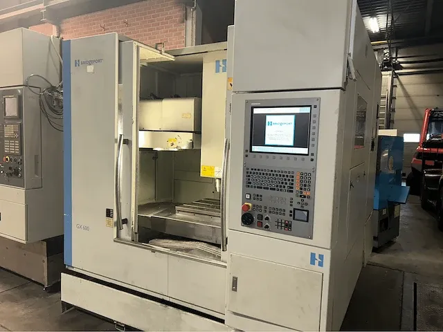 Bridgeport - gx 600 - cnc bewerkingscentra - afbeelding 4 van  10