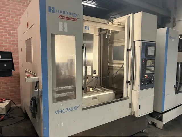 Bridgeport - vmc 760xp3 - cnc bewerkingscentra - afbeelding 4 van  10