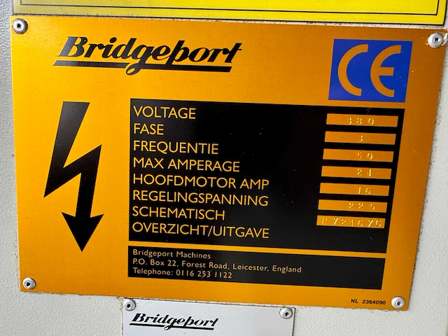 Bridgeport ezpath cnc draaibank (1999x) - afbeelding 10 van  10