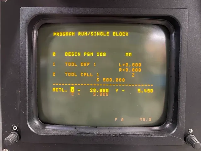Bridgeport interact 1 mk-2 freesmachine cnc - afbeelding 5 van  30