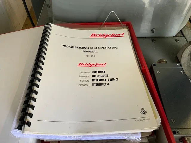 Bridgeport interact 1 mk-2 freesmachine cnc - afbeelding 21 van  30