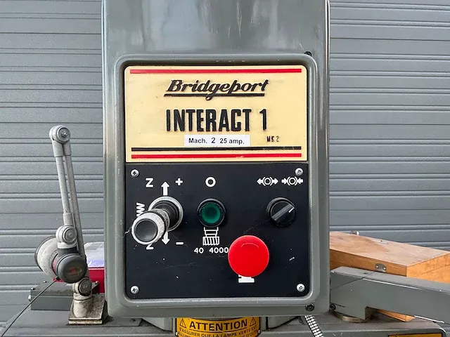 Bridgeport interact 1 mk-2 freesmachine cnc - afbeelding 29 van  30