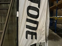 Bridgestone beachvlaggen (4x) - afbeelding 3 van  4