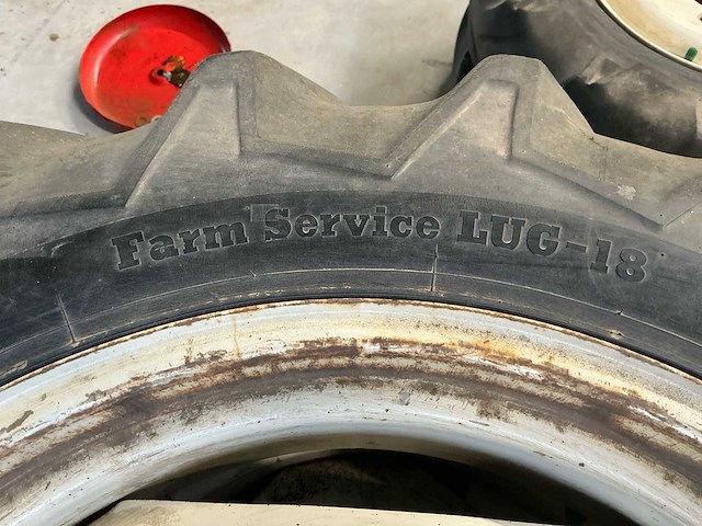 Bridgestone farm service 7-14 - 9.5-24 compleet set - afbeelding 5 van  16