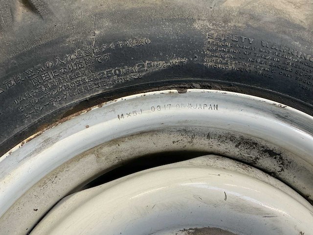 Bridgestone farm service 7-14 - 9.5-24 compleet set - afbeelding 15 van  16