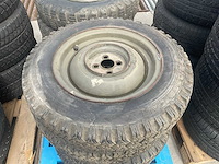 Bridgestone leger autoband met velg 600-16 sm7 (4x) - afbeelding 3 van  7