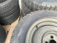 Bridgestone leger autoband met velg 600-16 sm7 (4x) - afbeelding 7 van  7