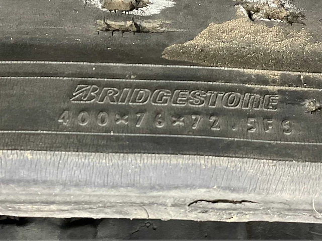 Bridgestone rupsband (2x) - afbeelding 7 van  8