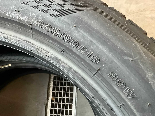Bridgestone "turanza" 235/50 r19 (4x) - afbeelding 5 van  9
