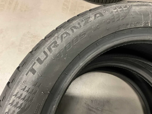 Bridgestone "turanza" 235/50 r19 (4x) - afbeelding 5 van  10