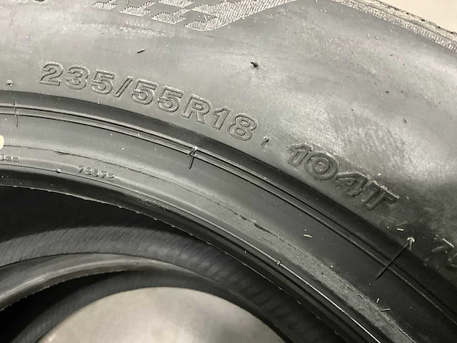 Bridgestone "turanza" 235/55 r19 (4x) - afbeelding 4 van  9