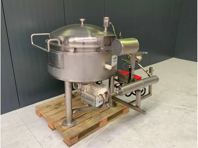 Briggs cap1 smelt-mengtank met verwarmingsmantel en roerwerk - afbeelding 1 van  6