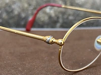 Bril, cartier, antares, goud, 1990-2000 - afbeelding 4 van  9