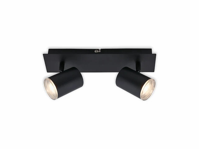Briloner banyo led spotlight ip44 opbouwspot 2 flames gu10 zwenkbare spots - afbeelding 1 van  4